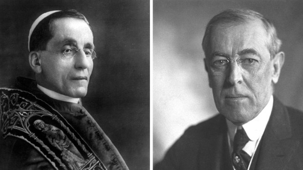 Woodrow Wilson and Pope Benedict XV