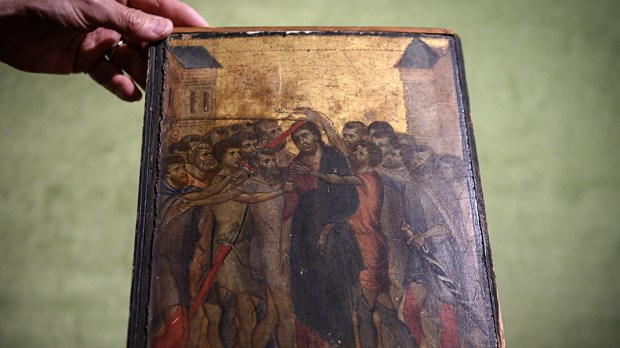 Cimabue's Christ Mocked