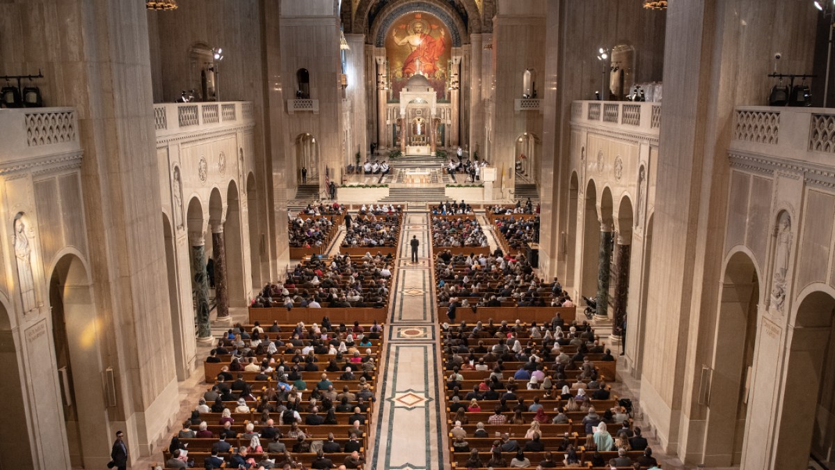 NATIONAL SHRINE OF THE BASILICA OF THE IMMACULATE CONCEPTION WASHINGTON