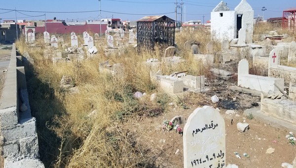 CHRISTIAN CEMETERY IN IRAQ