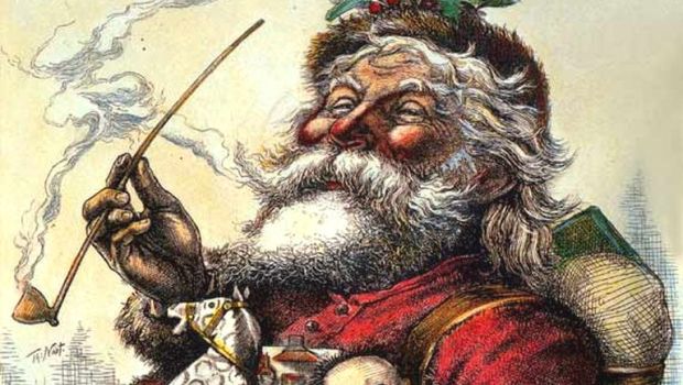 SANTA'S PORTRAIT; Thomas Nast