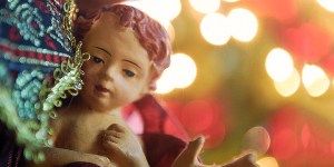 St. Faustina’s vision of the Baby Jesus snuggling in her arms