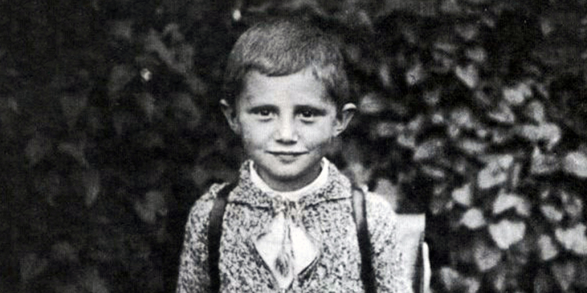 See what the future Benedict XVI asked for for Christmas when he was 7