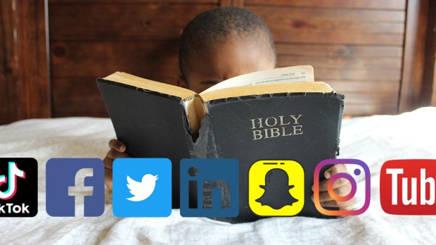 YOUNG BOY,BIBLE,SOCIAL MEDIA