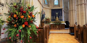 Flowers have an important role at Mass