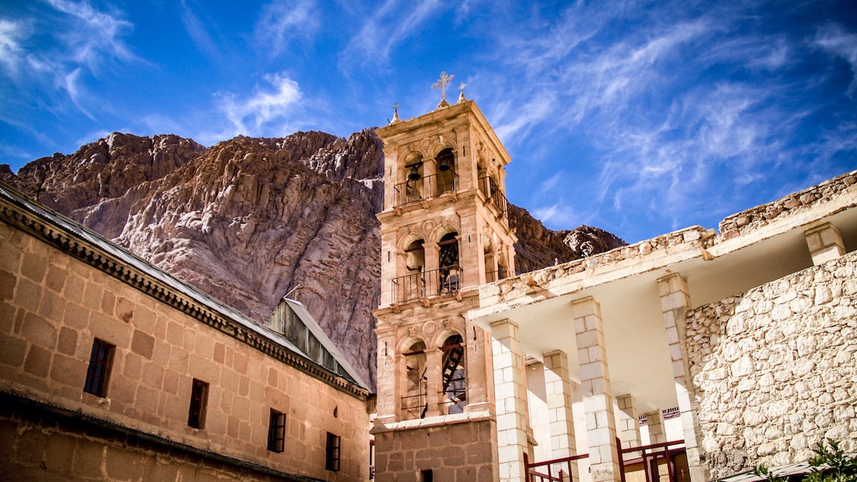 St. Catherine's Monastery on Mt. Sinai