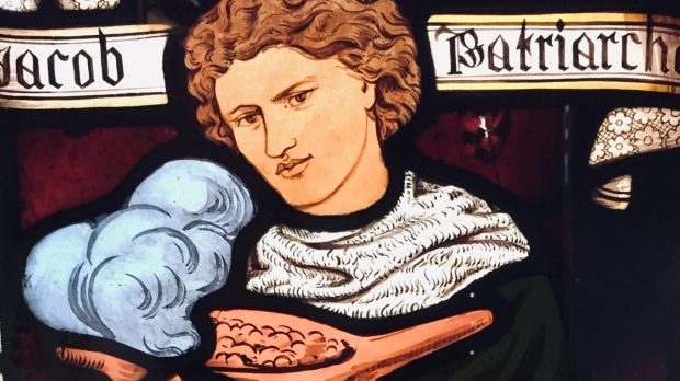 STAINED GLASS; ROSSETTI; LENTILS