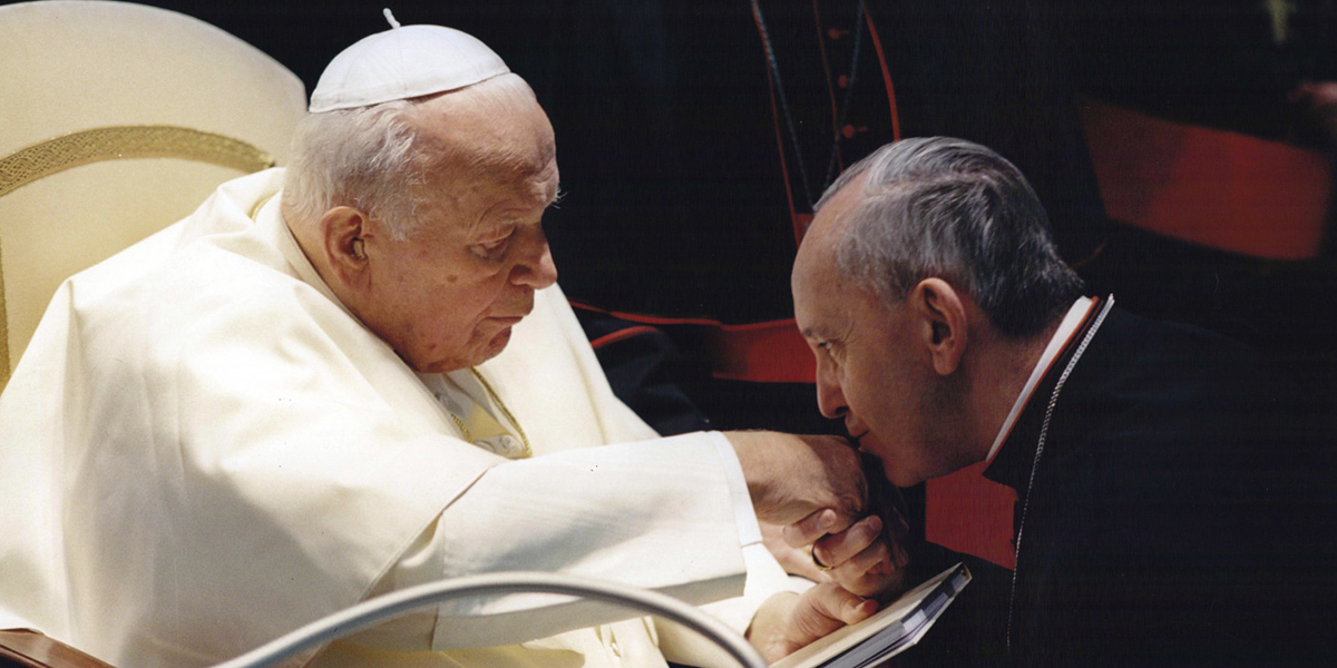 Francis praises JPII: His pontificate has borne fruit