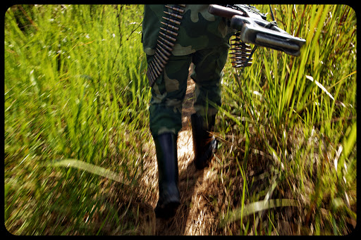 MS Kalashnikov fighters in Congolese rebel groups
