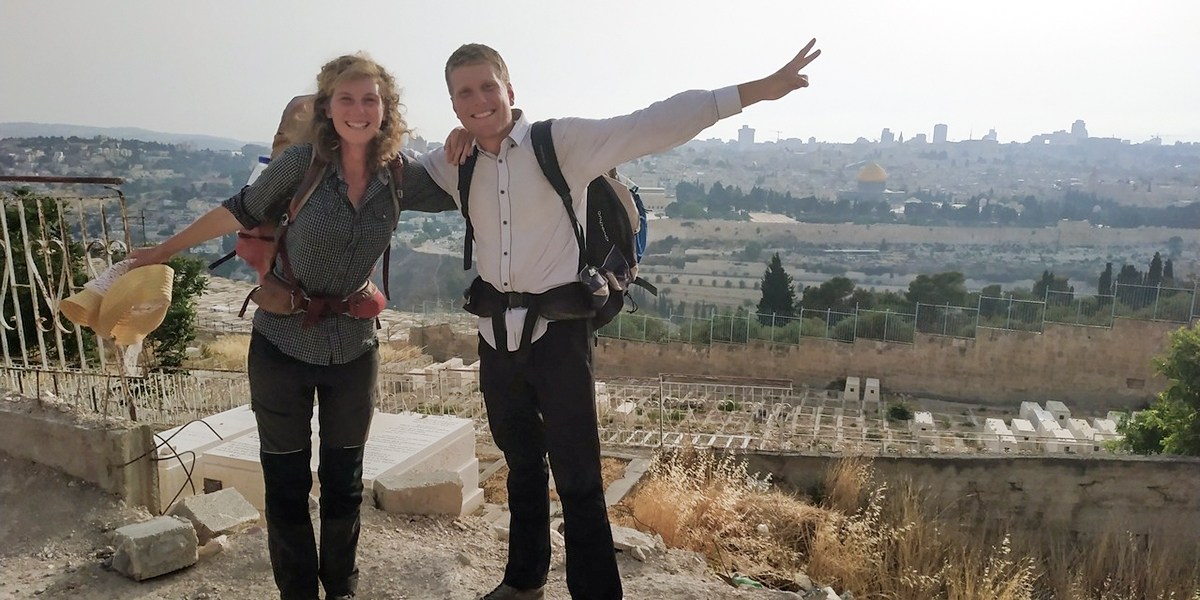 These two young French pilgrims spent a year walking to Jerusalem - Vimarsana News