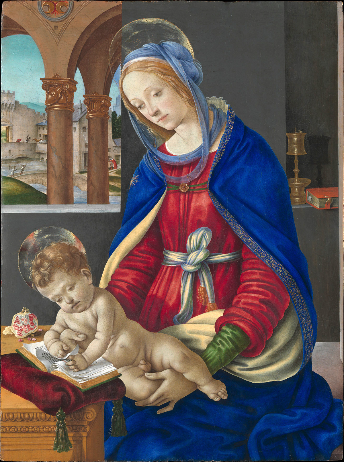 Filippino Lippi’s Madonna and The Child (1483-1484)