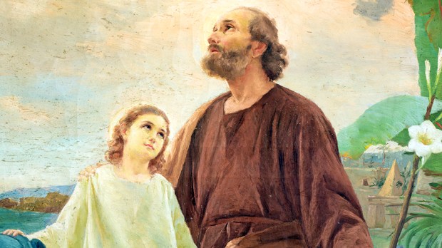 SAINT JOSEPH AND CHILD JESUS