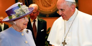 Pope sends his good wishes to Queen Elizabeth