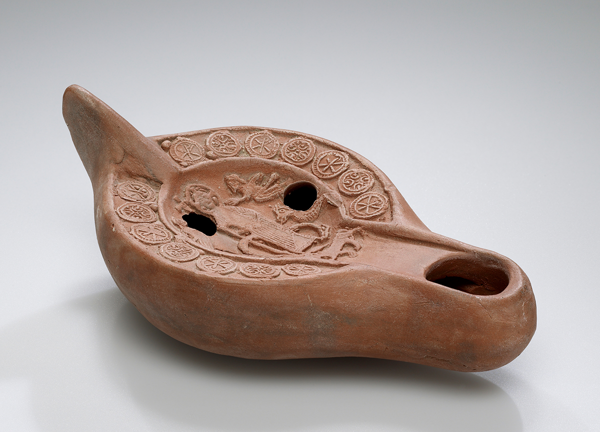Terracotta Lamp