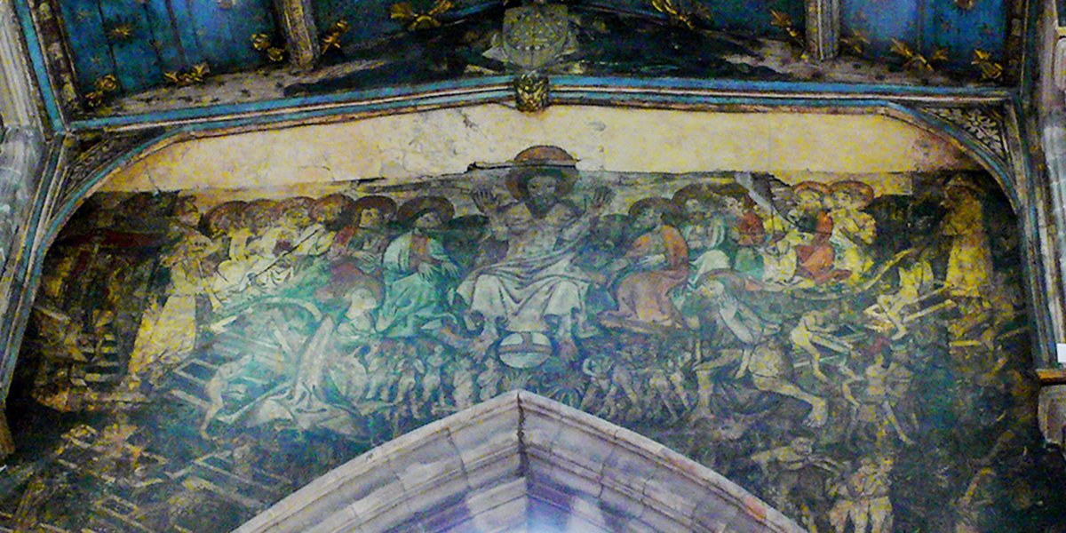 DOOM PAINTING, HOLY TRINITY CHURCH