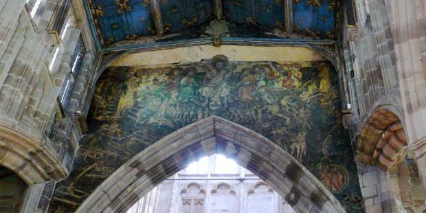 DOOM PAINTING, HOLY TRINITY CHURCH