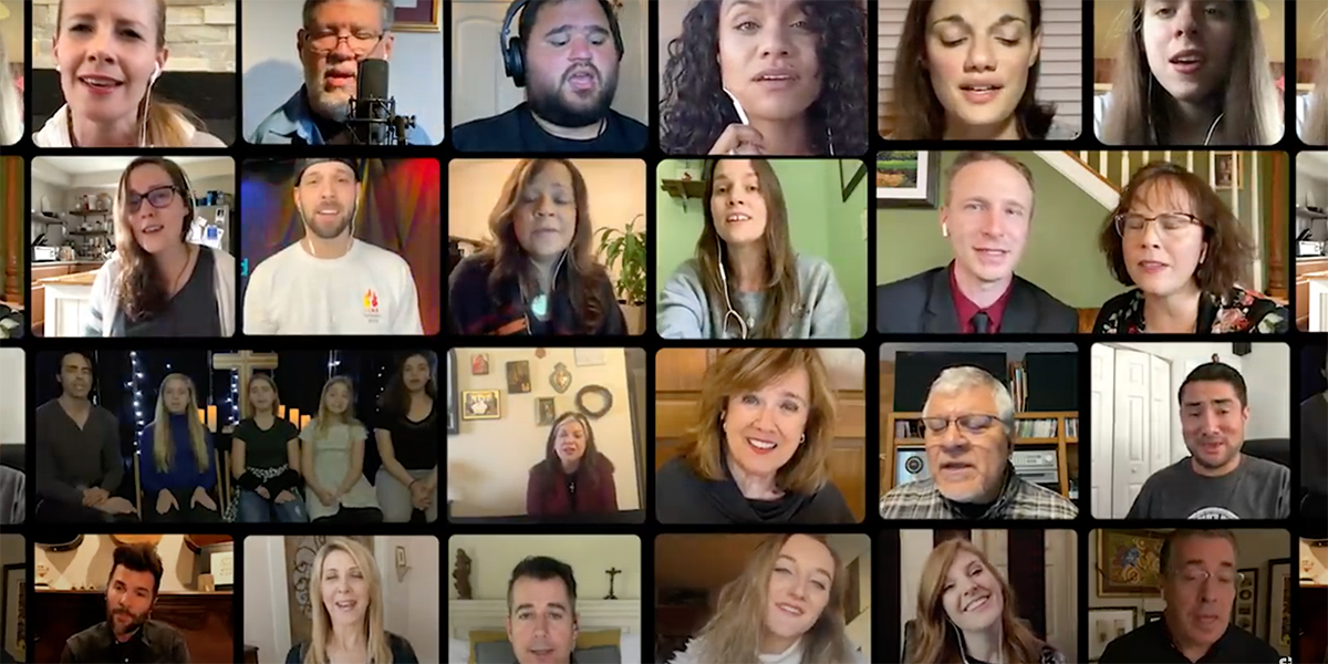 Be Not Afraid by Catholic Artists from Home