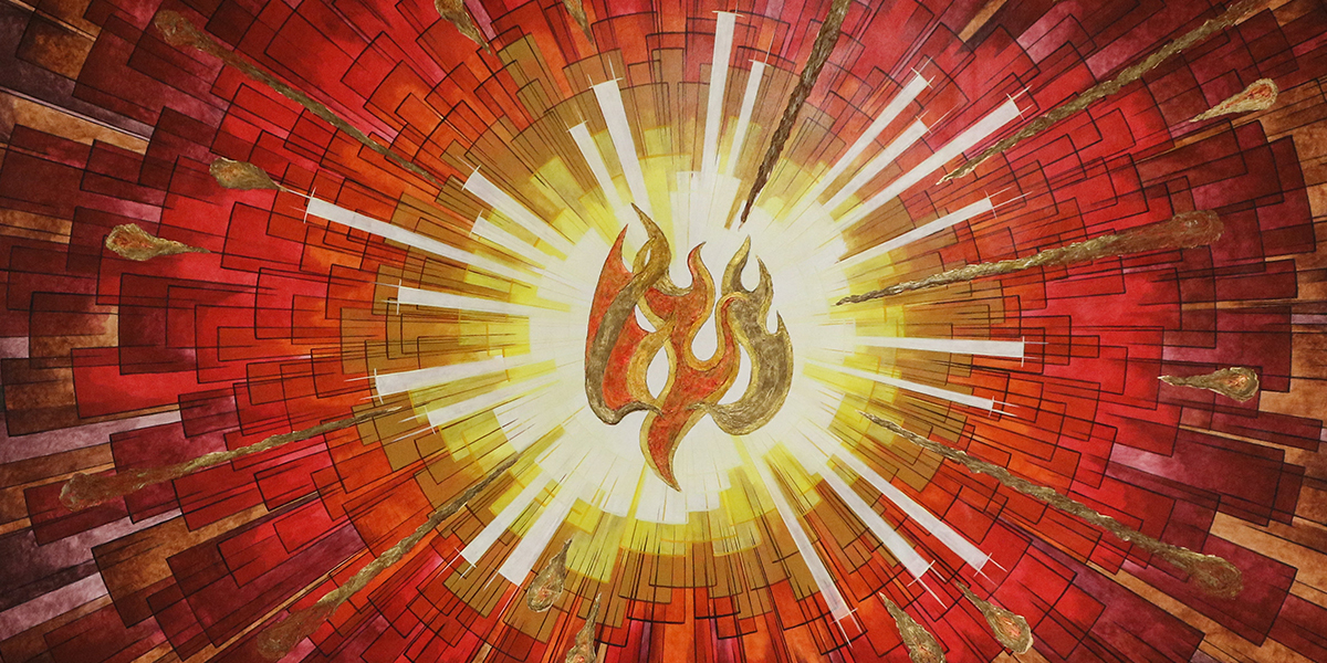 Why the Holy Spirit appeared as fire