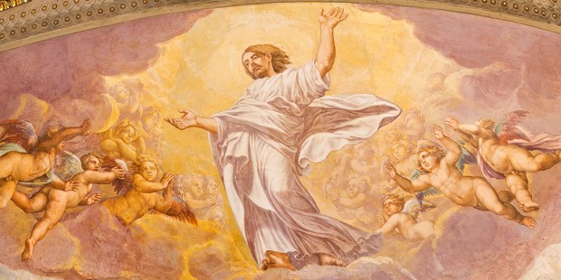 What happened at the Ascension of Jesus?