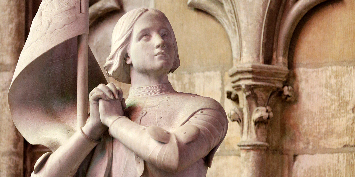 character sketch on joan of arc - Brainly.in