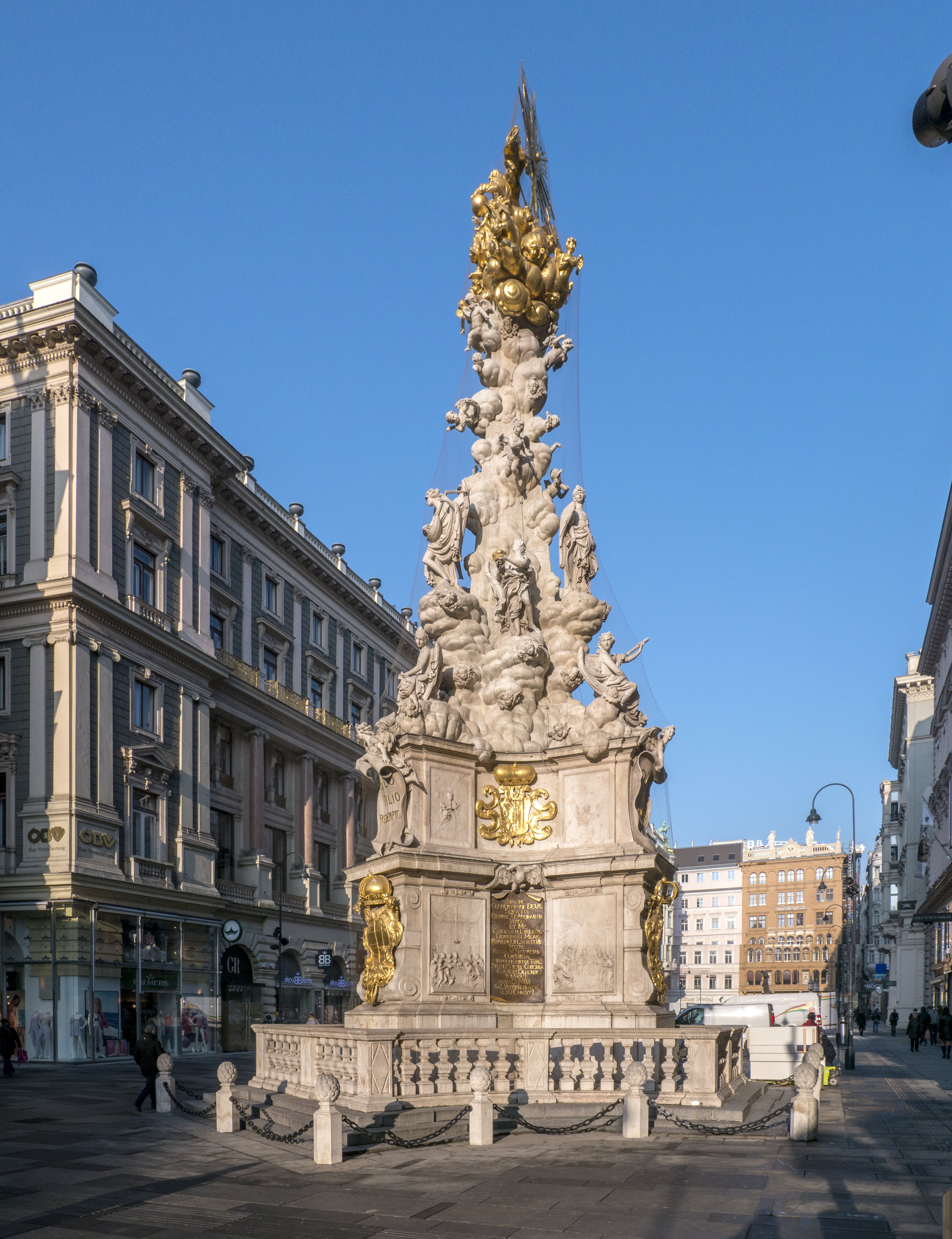 PLAGUE COLUMN; VIENNA