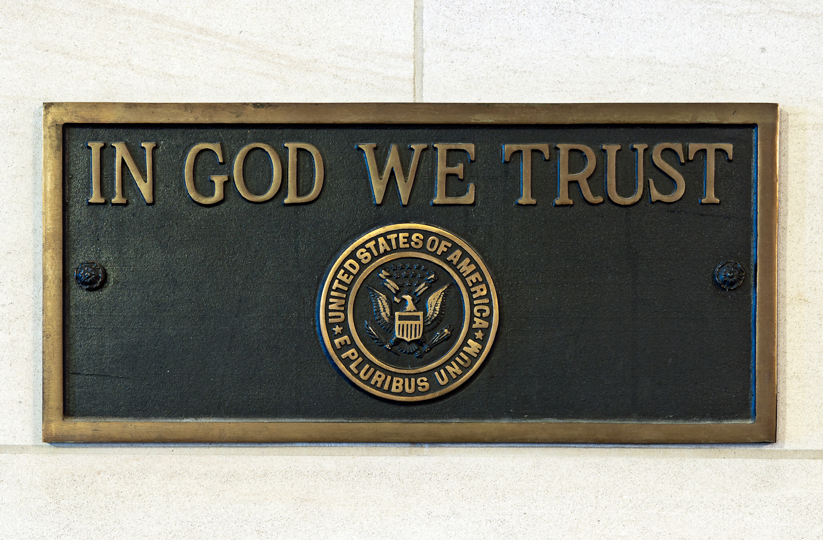 IN GOD WE TRUST; US CAPITOL