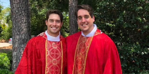 Father Connor and Father Peyton Plessala
