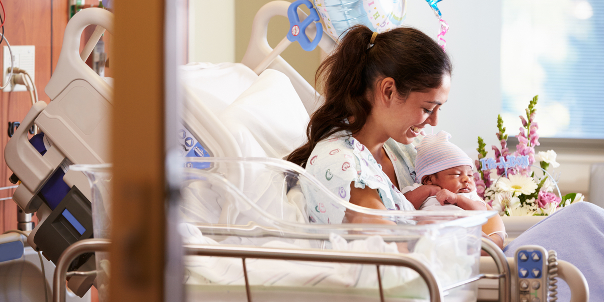 HOSPITAL, MUM, NEWBORN