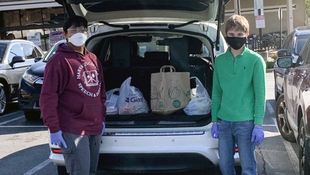 TEENS HELPING SENIORS