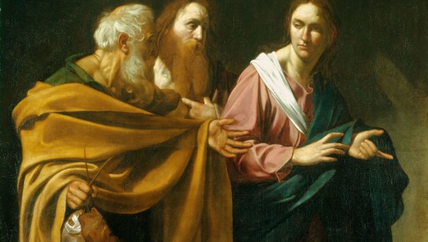 St. Peter and Andrew Caravaggio