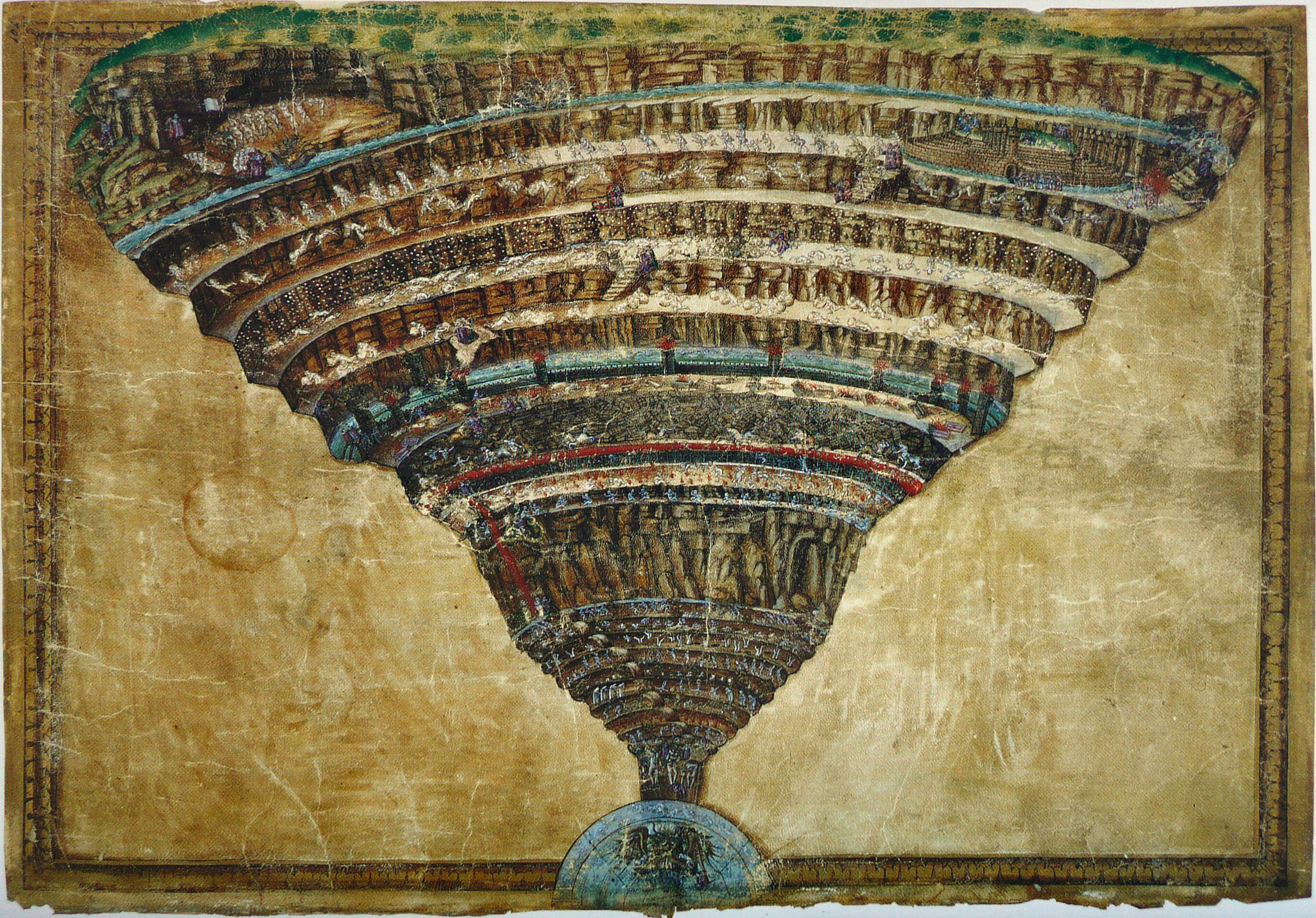 BOTTICELLI;DANTE;INFERNO