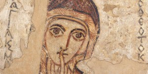 Hush! The mysterious portrait of St. Anne, the mother of the Blessed Virgin