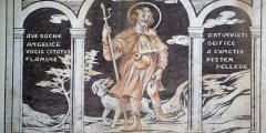 Why is St. Roch the patron saint of dogs?
