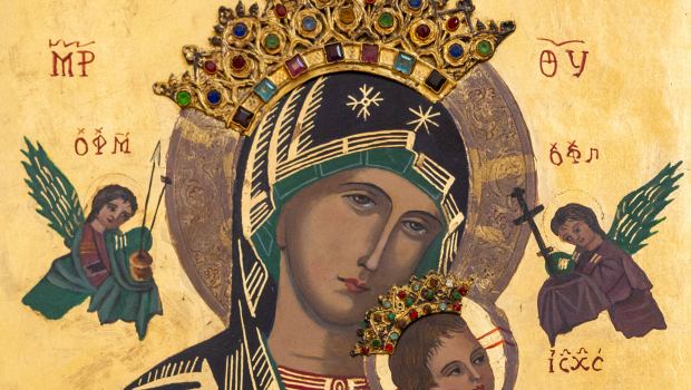 IKONA MATKI BOŻEJ NIEUSTAJĄCEJ POMOCY