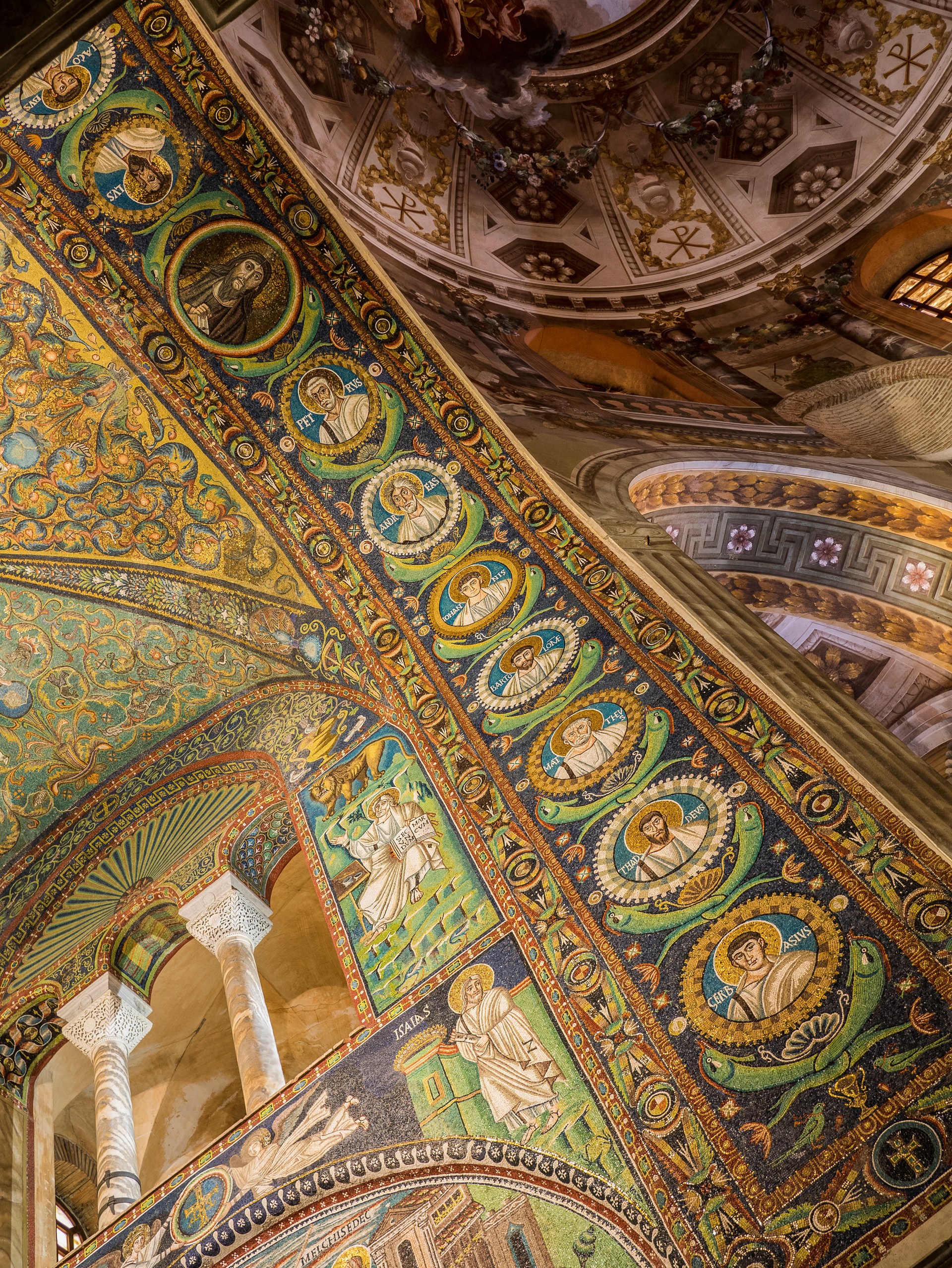 BASILICA SAN VITALE;RAVENNA;TRIUMPHAL ARCH