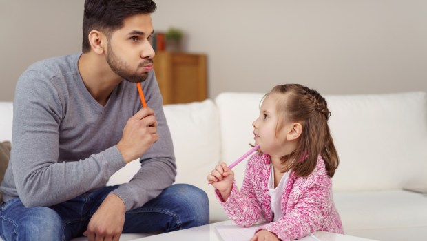 Father, Daughter, Draw