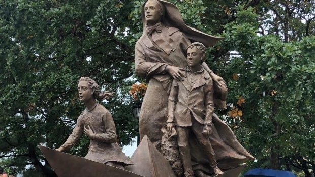 Mother Cabrini statue