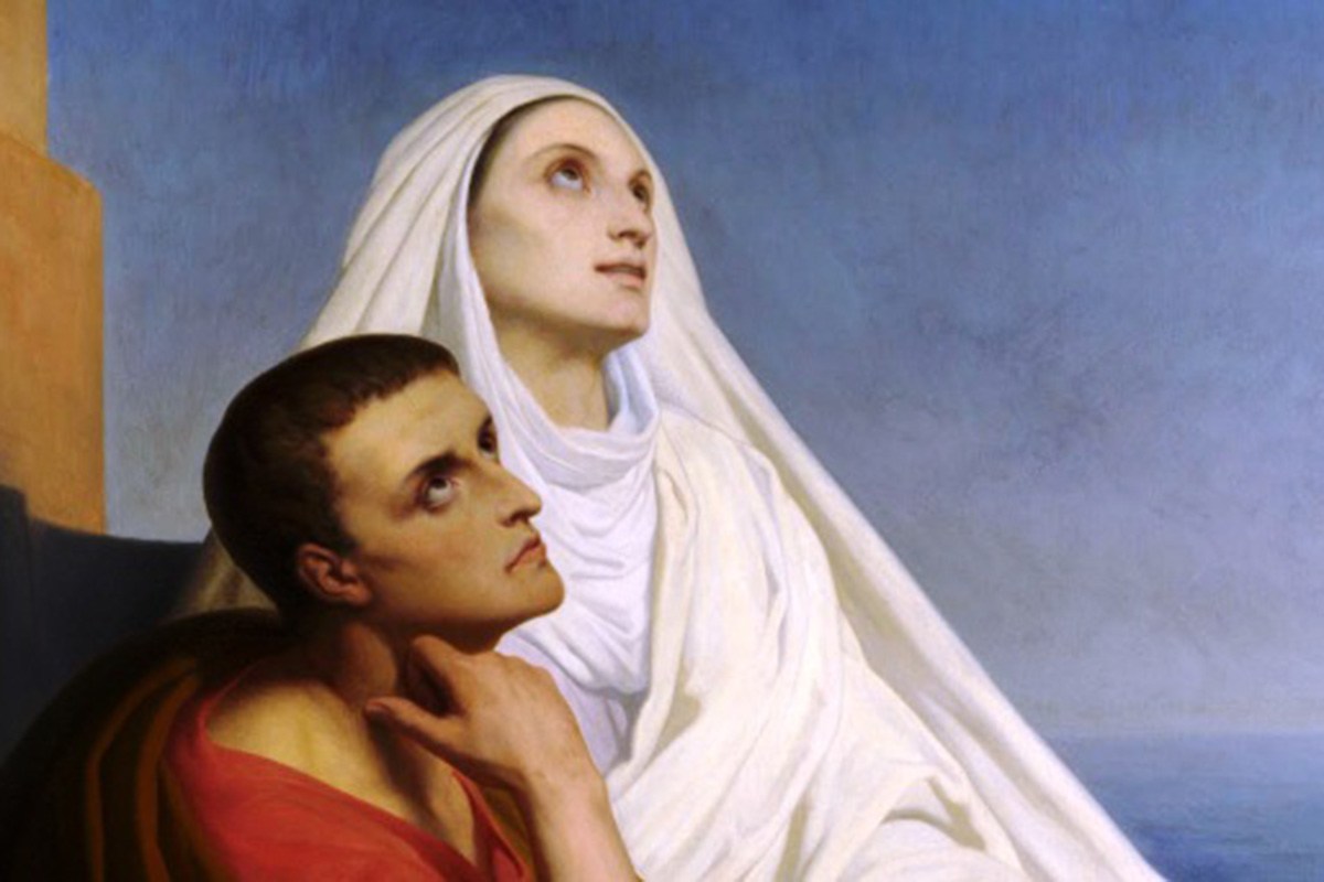 St Moner How St. Monica ministered to struggling wives and mothers