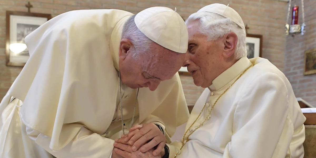 Pope Emeritus Benedict fervently praying for Francis