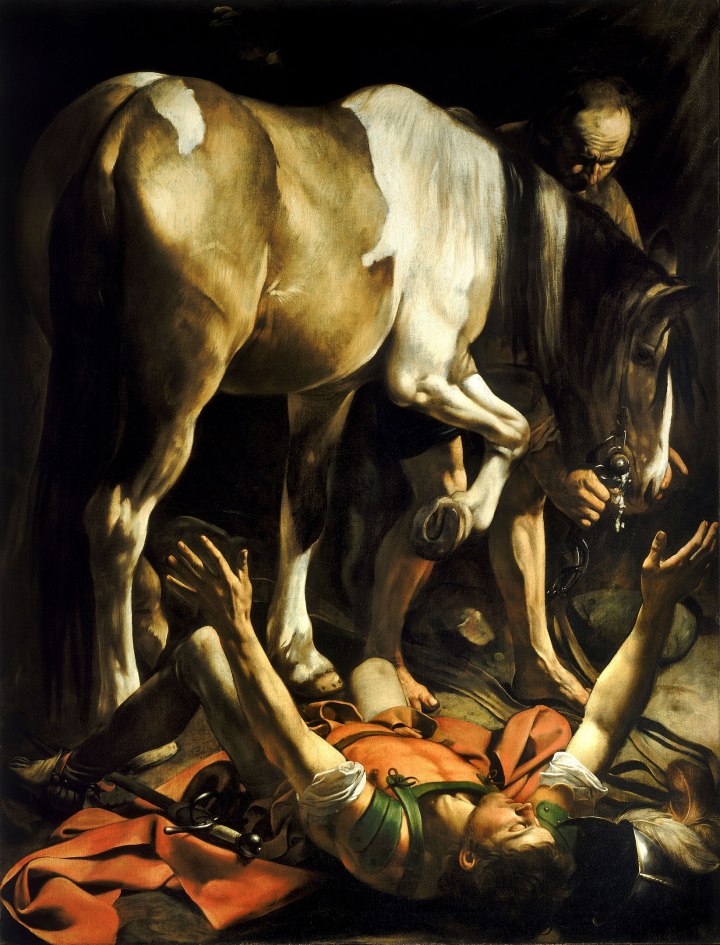 CONVERSIONE SAIN PAUL DAMASCUS CARAVAGGIO