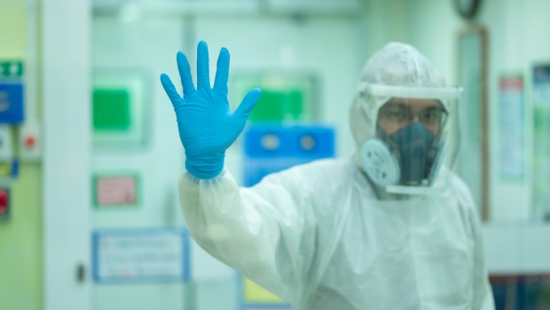 DOCTOR AT HOSPITAL CORONAVIRUS