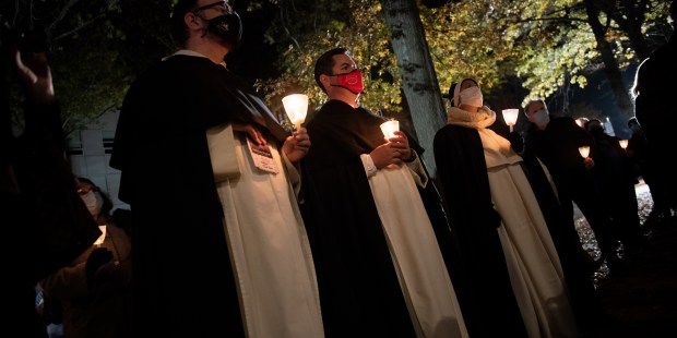 (Slideshow) Blessed McGivney festival candlelight procession and Rosary