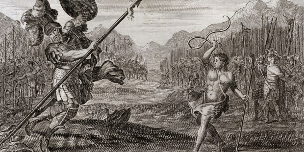 DAVID AND GOLIATH