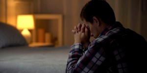 Evening prayer thanking God for being alive another day