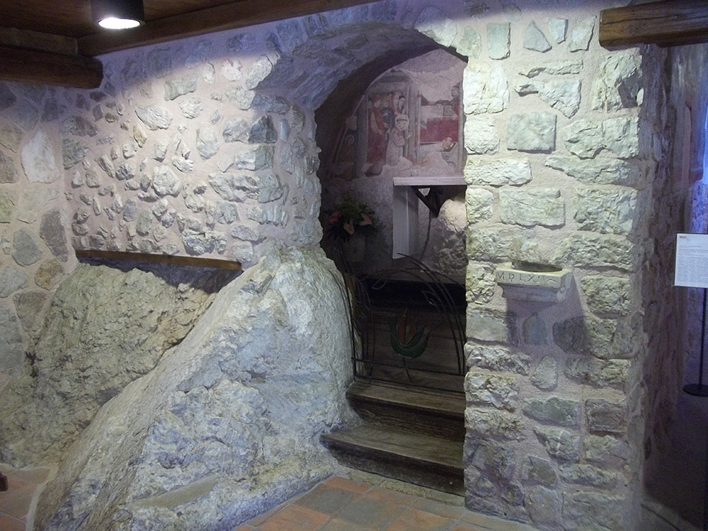 Greccio - Santuario del Presepe - San Francesco