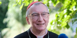 The phrase from a children&#8217;s hospital patient that Cardinal Parolin has in his office
