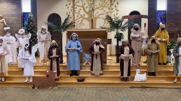 St. Damian School's 5th Grade Presents "The Nativity" 2020