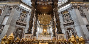 A visual guide to the symbols of St. Peter’s Baldachin