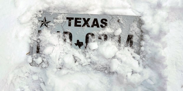 TEXAS SNOW STORM