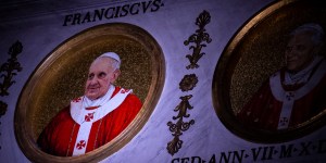 Who leads the Catholic Church if the pope is no longer able to do so?